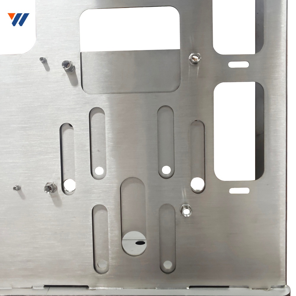 YW Hardware OEM Precision Custom Sheet Metal Fabrication Part Stainless Steel Laser Cutting Bending Mounting Chassis Frame