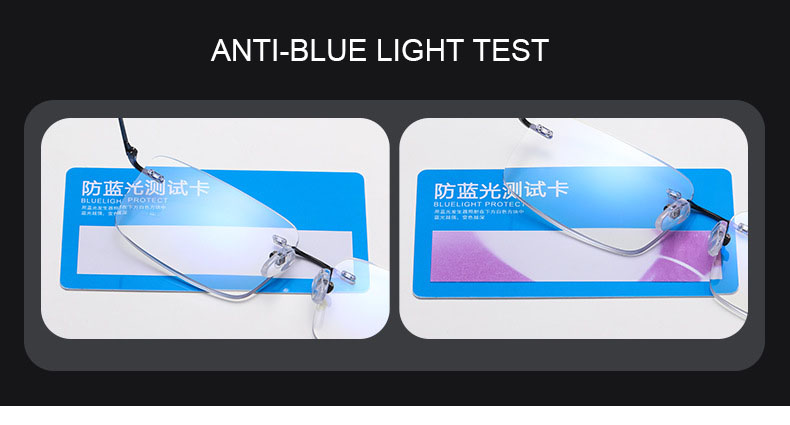 Titanium Anti Blue Light Reading Glasses Design